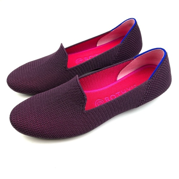 Rothy’s Women’s Loafer in plum size 8 - Picture 4 of 5
